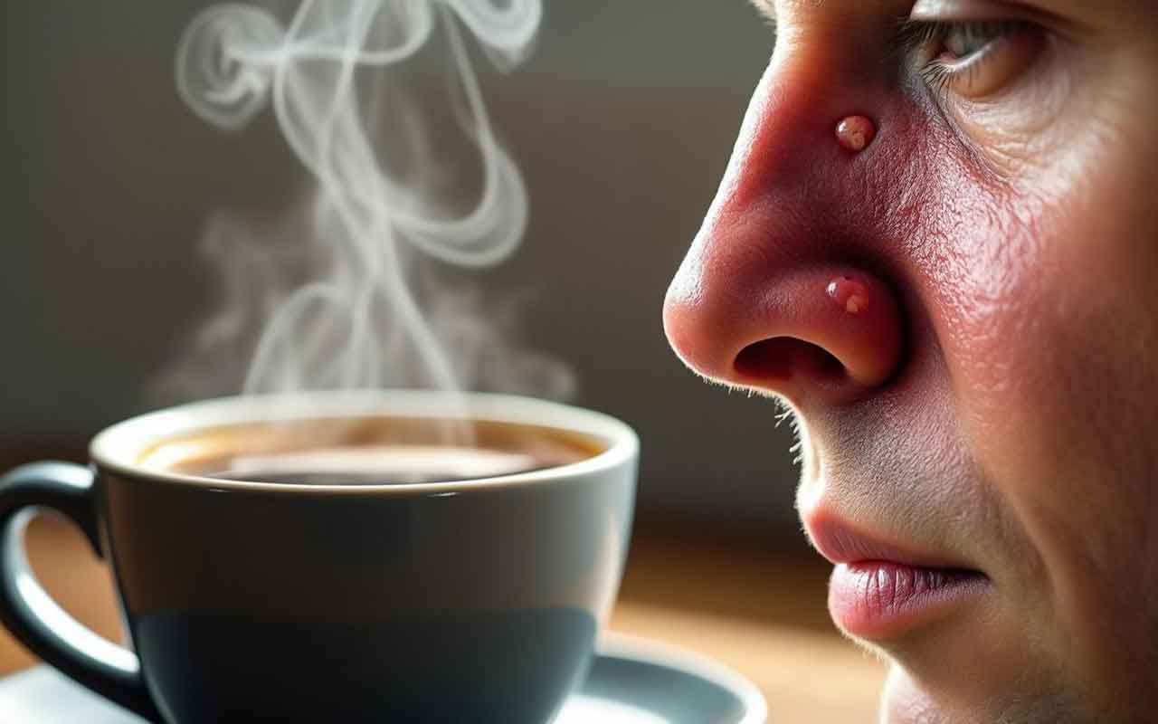 Café et polypose nasale