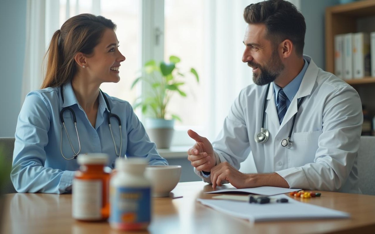 Consultation médicale sur les compléments alimentaires Cardisana.