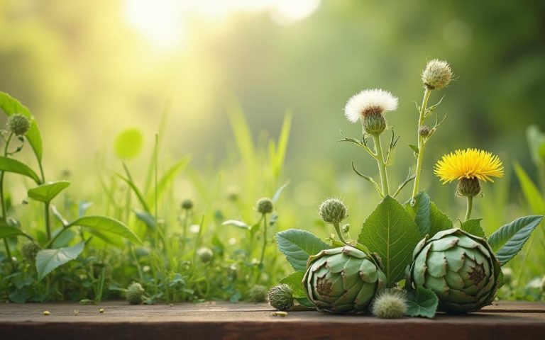 Ingrédients naturels pour la santé hépatique et thyroïdienne de Miavola.